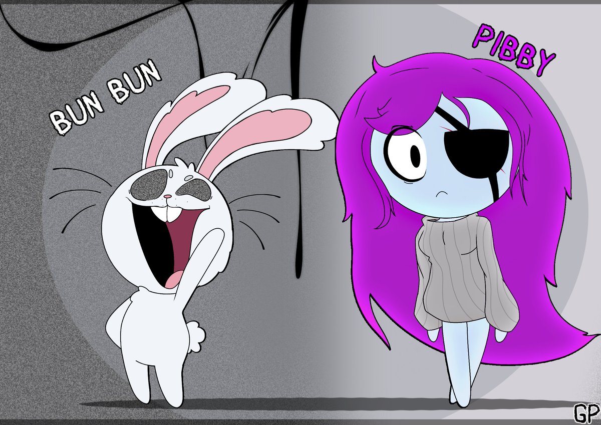 Legend_GP4's tweet image. My new versions of Pibby and Bun bun #LearningWithPibby #Pibby