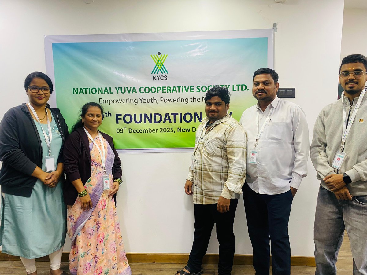 NYCSIndia's tweet photo. NYCS celebrates its 27th Foundation Day today, 9th December 2025.
Across NYCS locations, we honor nearly three decades of service, growth and dedication to empowering youth.
Thank you to everyone who has been a part of this journey.
#TeamNYCS #FoundationDay #27yearsofimpact https://t.co/QXeoY10nRX