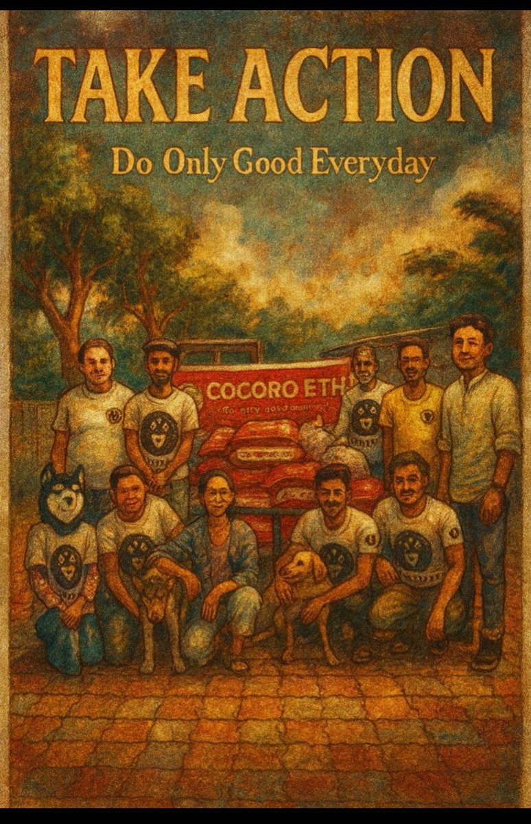 Good day to you, dear friends of the COCORO <a href="/BlackShib_DOGE/">Cocoro</a> community — future millionaires, and perhaps even billionaires! 🚀🖤

Don't forget: when we all get rich, we’ll definitely set aside a portion of our wealth for charity and help those who truly need it.

May the power of