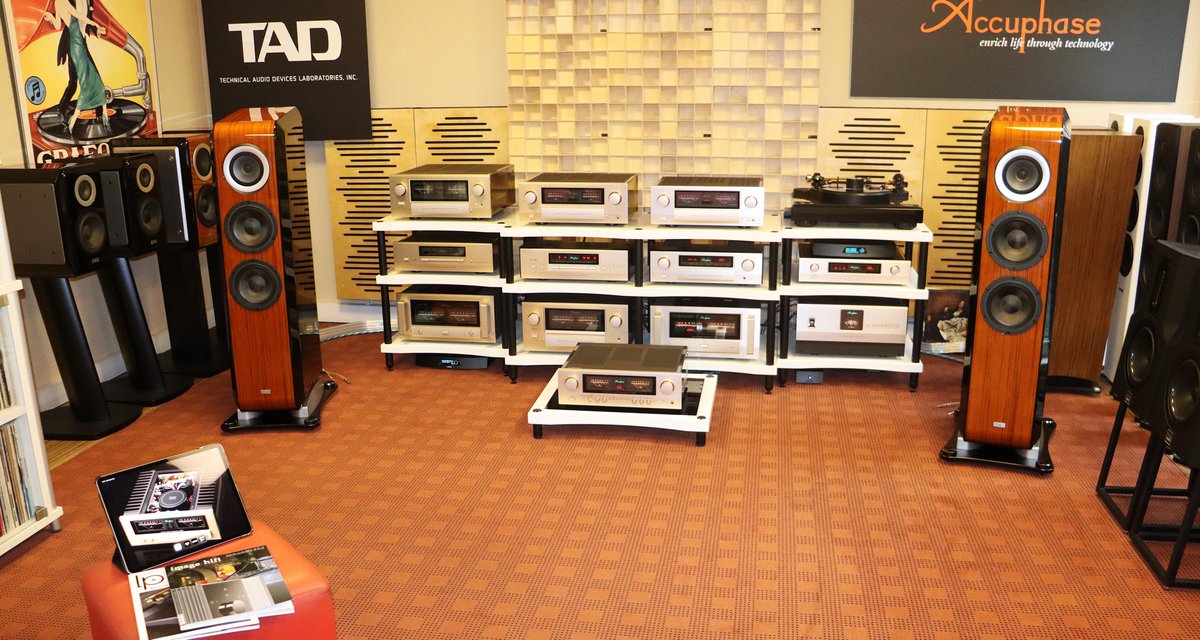 SystemReference's tweet image. Accuphase

Acoustic Signature

Dynaudio

Esoteric

Epos Loudspeakers &amp;amp; FinkTeam

LUMIN Music

Nordost Cables / SUPRA Cables

TAD Laboratories