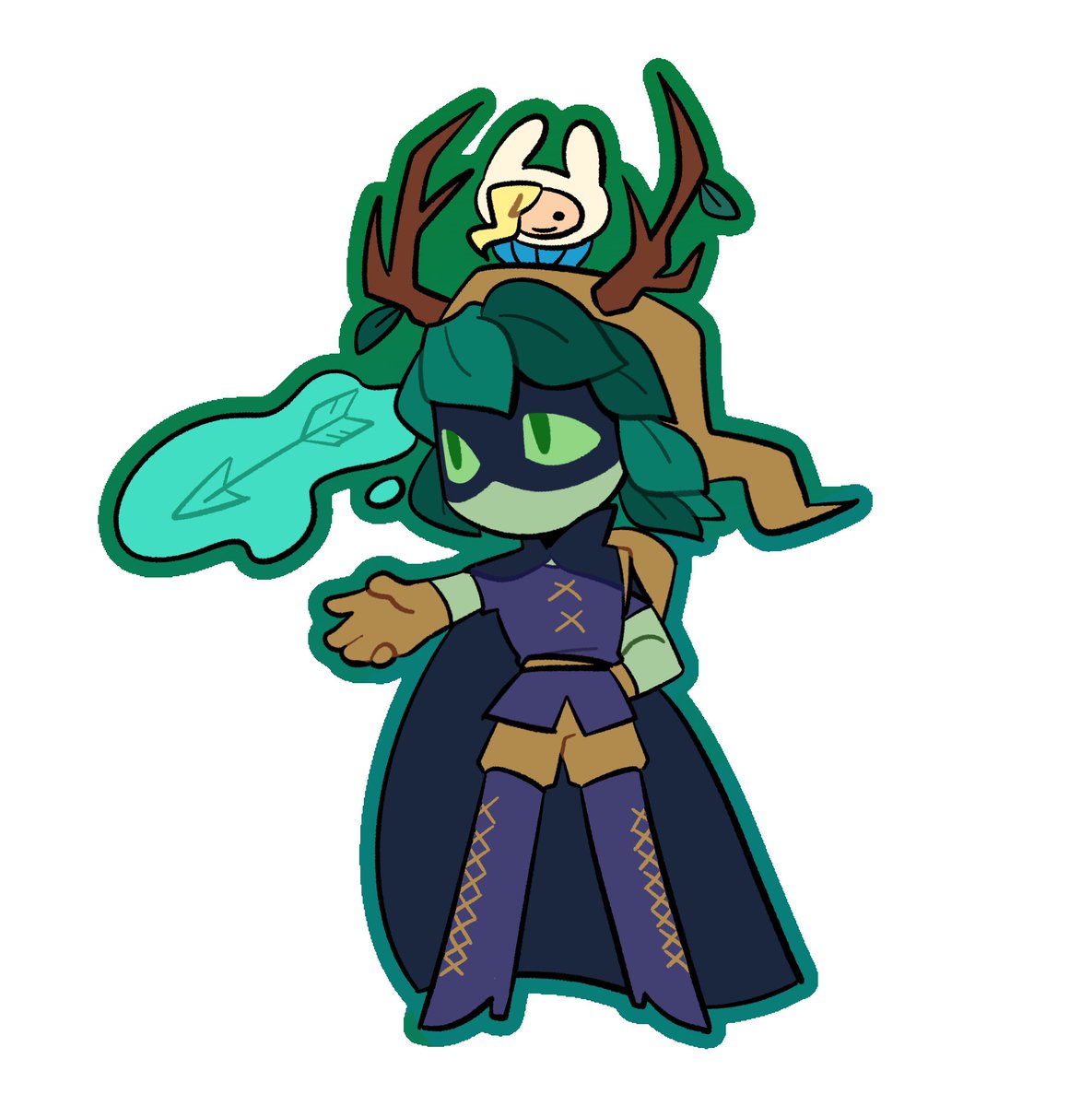 renegad81200655's tweet image. #fionnaandcake #adventuretime #huntbunny