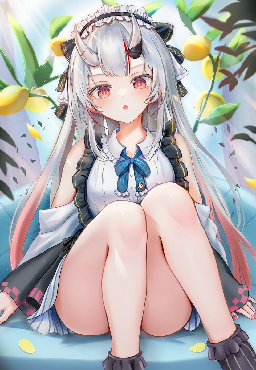 百鬼あやめ 「百鬼あやめちゃん! #今年も残りわずかなので今年一番伸びた絵を貼る」|TK @ illustration🌱のイラスト