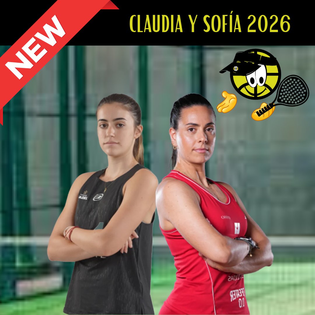 Claudia Fernández y Sofía Araújo unen sus caminos en 2026.

Martina Calvo apuesta por seguir un año más junto a Ale Salazar, en la que será la última temporada de una de las tres mejores de todos los tiempos. 

¡Qué empiece la temporada ya! ¡Cancelen las vacaciones! 😝