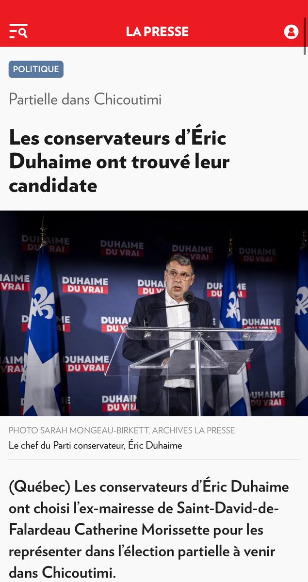 Eric Duhaime tweet media
