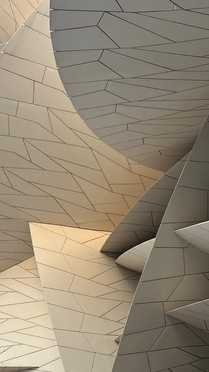 Architecture like no other 📍Qatar National Museum