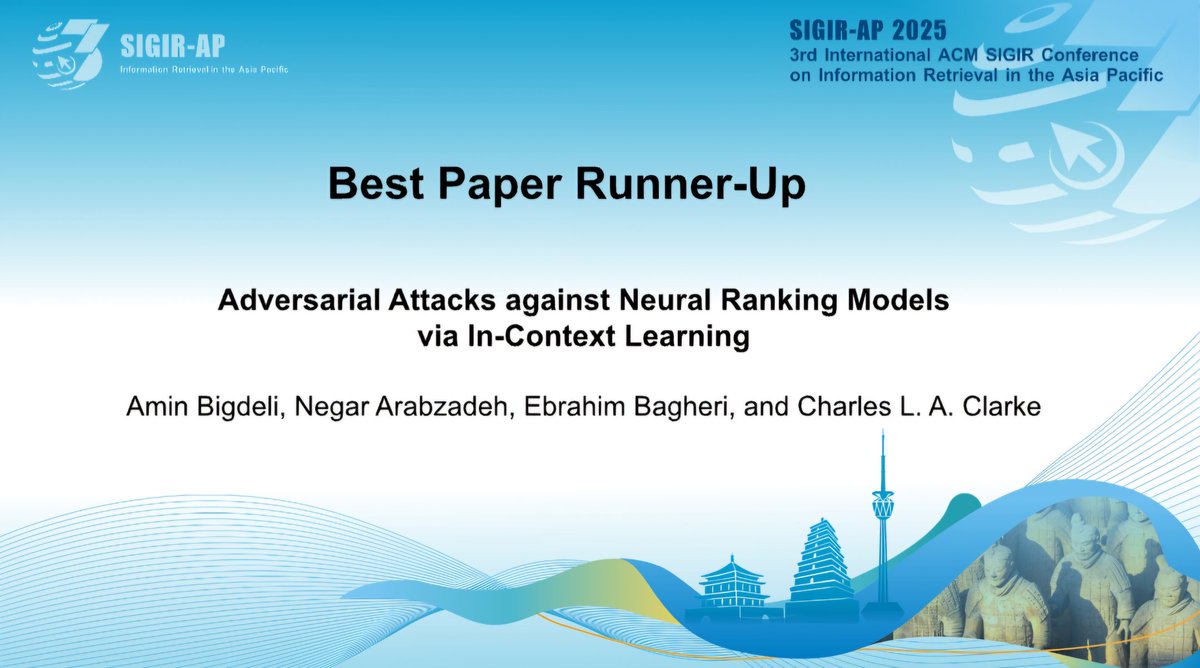 SIGIR-AP 2025 tweet media