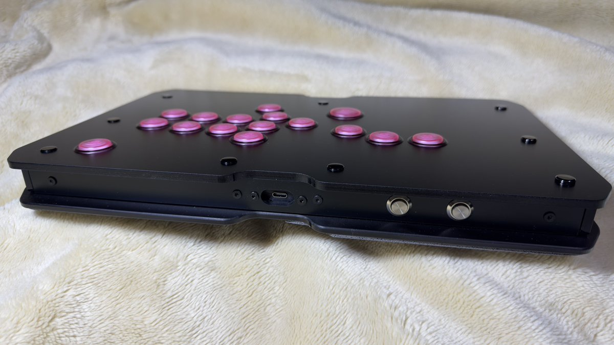 新レバーレス完成 #Punkworkshop のultra boxを元に天板カスタム