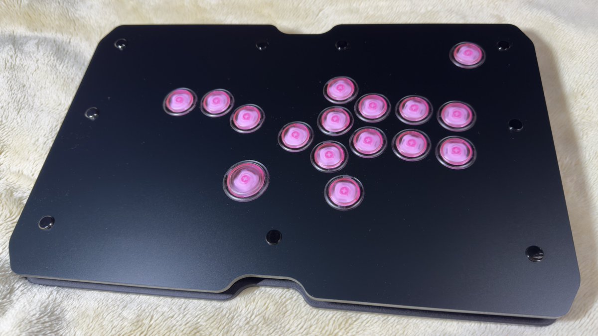 新レバーレス完成 #Punkworkshop のultra boxを元に天板カスタム