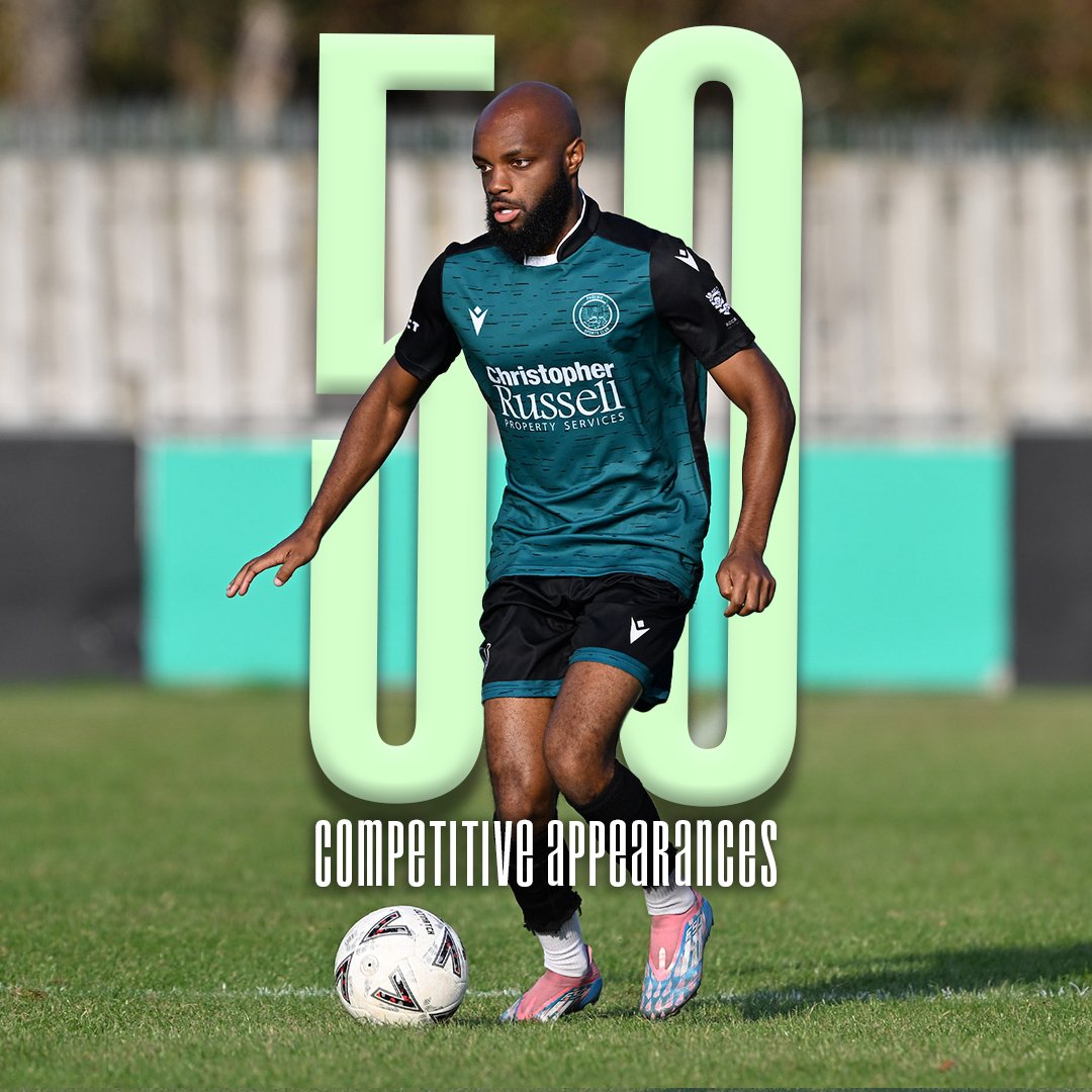 Congratulations to <a href="/WilliamEfambe/">Will</a> who made his 50th competitive appearance for Phoenix in Saturday's win over Hythe Town. 🟢⚫️

#PhoenixSports #WeRise