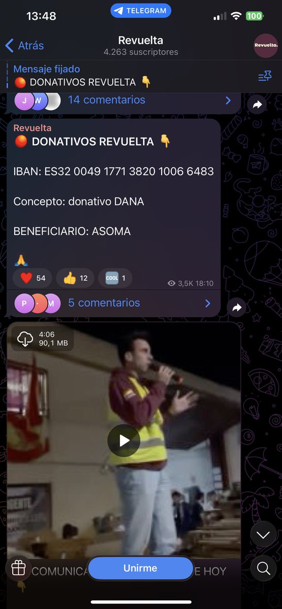 SoyMmadrigal's tweet image. Veo a V0x negar su relación con Revue1ta
Entonces por qué cuando Revuelt4 pide dinero para una cuenta para recaudar para las víctimas de la Daña, V0x dice que la campaña es suya y pide para la misma cuenta bancaria? 
Observen