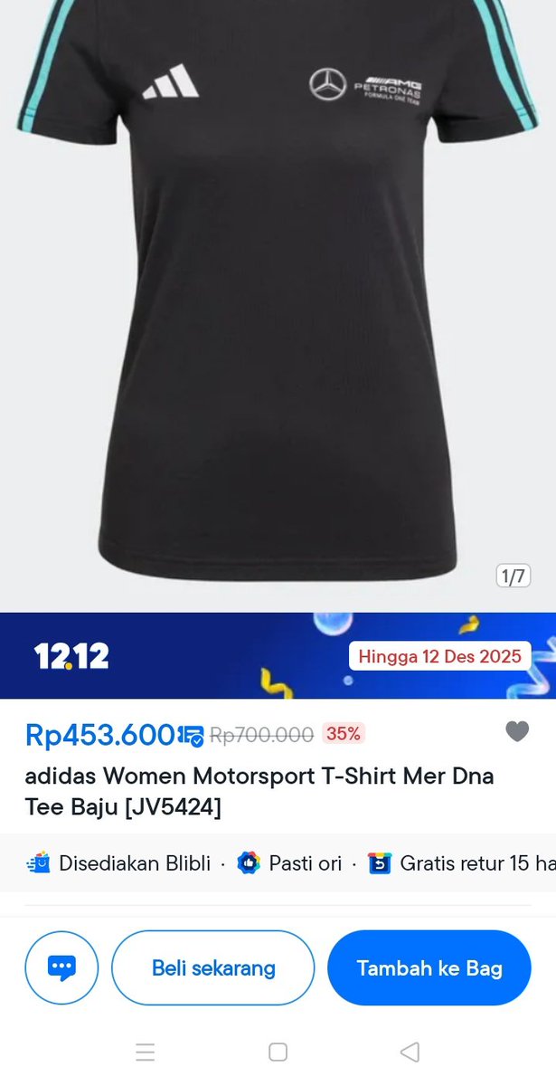makin rajin olahraga nya pakai jersey idaman bakalan terwujud yeeee di Blibli 12.12 ❤️ cek cek barang idamanmu bestie