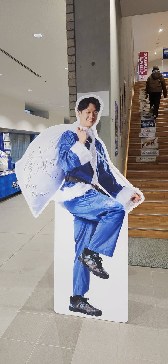 icanumetsuboo's tweet photo. ＃シーホース三河ブルークリスマス
＃元澤誠 https://t.co/EarmywwU5h