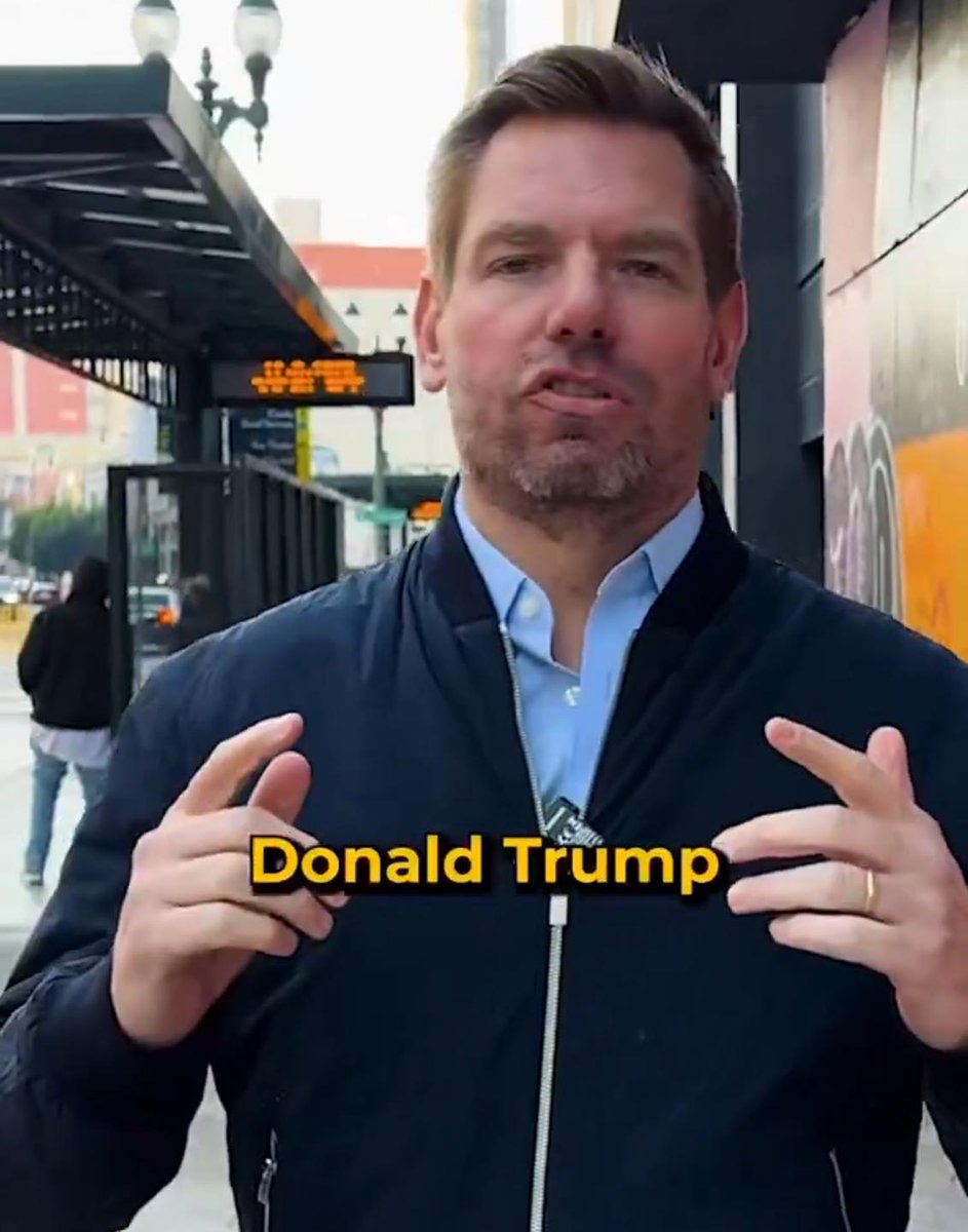 wakeupusa's tweet image. Rep. Eric Swalwell says as the governor of California there’s no way he’ll allow Trump to end birthright citizenship: “Trump’s not touching a single Californian on my watch… He’s going to have to go through me.”

What&apos;s your response?