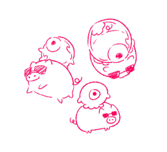 salam_464's tweet image. 돼지들