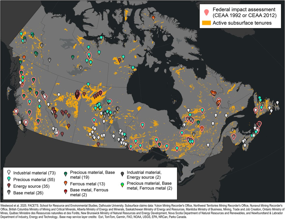 CanJEarthSci's tweet image. How sustainable are mining and quarrying practices in Canada? This study from @FACETSJournal's uncovers trends in environmental assessments nationwide.

Read the paper here ⛏️▶️ ow.ly/nT2I50XmsZv

📷 facets-2025-0114 

#EnvironmentalImpactAssessment  #SustainableMining