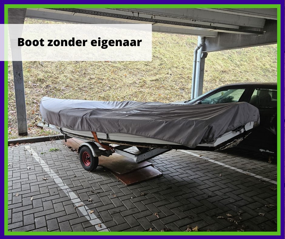 Steenwijkerland's tweet image. 🚤 In parkeergarage Gasthuispoort in Steenwijk is een trailer met boot aangetroffen waarvan de eigenaar onbekend is. Omdat deze daar niet mag staan, verzoeken we de eigenaar om de trailer binnen een week te verwijderen. Gebeurt dat niet, dan zal de gemeente dit doen.