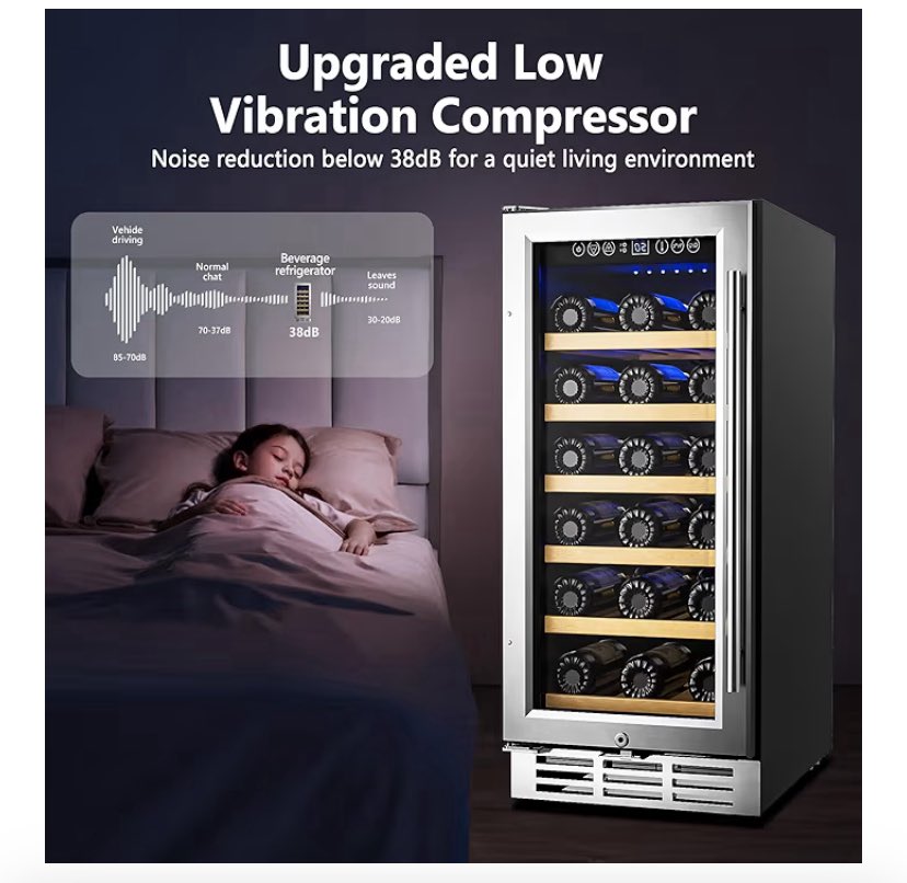 Y’all. Can we also talk about this <a href="/amazon/">Amazon</a> preview image for this wine fridge? I’d be snoozing too if I was an alcoholic 8 year old with a wine fridge in my room.