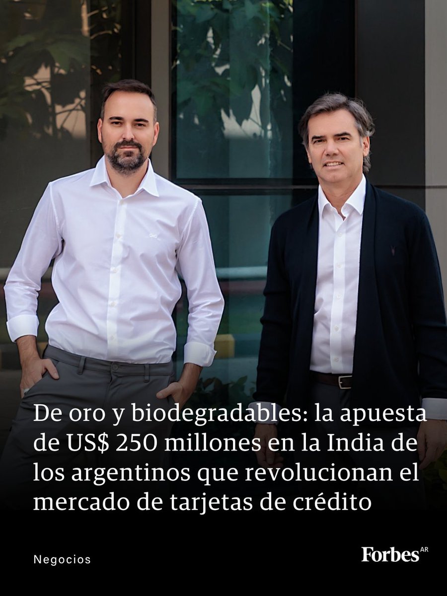 Matías Gainza Eurnekian lidera junto a Cristian Calandria una compañía global que fabrica tarjetas premium de metal y madera certificada. La empresa alcanza una capacidad de más de 50 millones de tarjetas anuales y acaba de lanzar una fundación de fútbol en Pune.