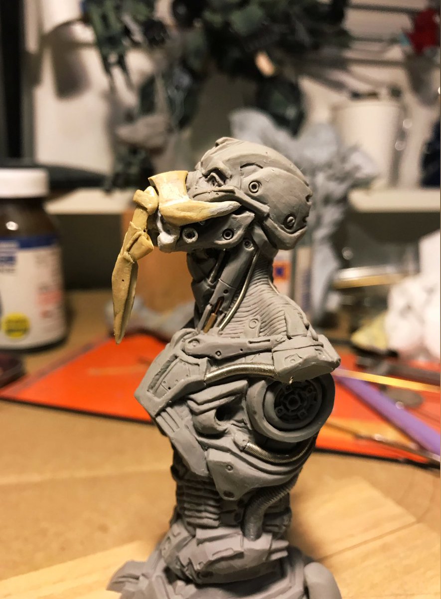 最近全くスカルピーとかパテ触ってないなあ〜