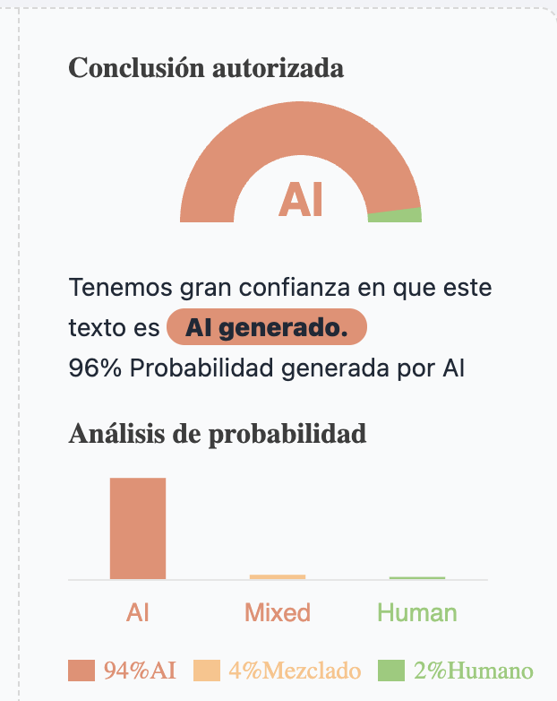 Me tiene gritando, que el Tribunal Supremo, máximo órgano judicial de nuestro país (<a href="/PoderJudicialEs/">Poder Judicial</a>) haya usado la IA para imponer la pena al Fiscal General del Estado. 

Adjunto algunos fragmentos, donde por la simbología, se nota que es IA. 

Además del análisis de IA.