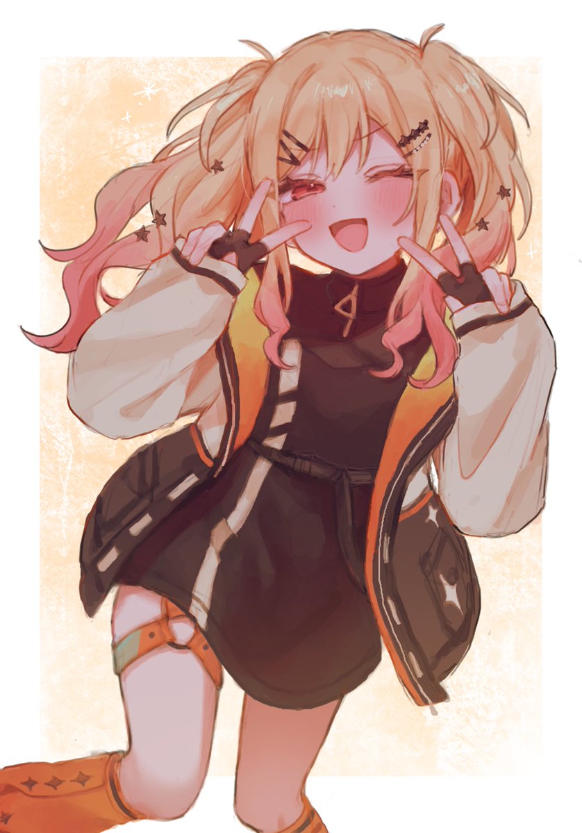 0No0z's tweet image. リクの絵も置いとく…🤩