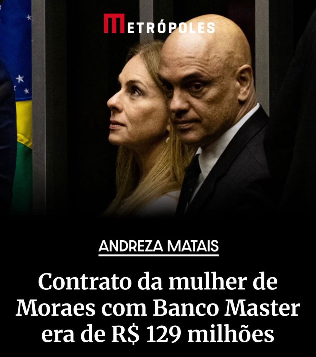 Na boca da esquerda, tudo isso é tratado como mera coincidência. Mas quando a gente olha para os fatos, fica evidente que está tudo amarrado.

O dono do Banco Master, Vorcaro, está no centro de um rombo bilionário. Mesmo assim, ele saiu pela porta da frente na semana passada,