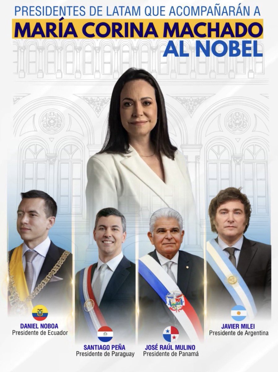 Si Colombia no tuviera un gobierno pro-dictadura de Maduro, nuestro presidente estaría en Oslo acompañando a Maria Corina Machado.