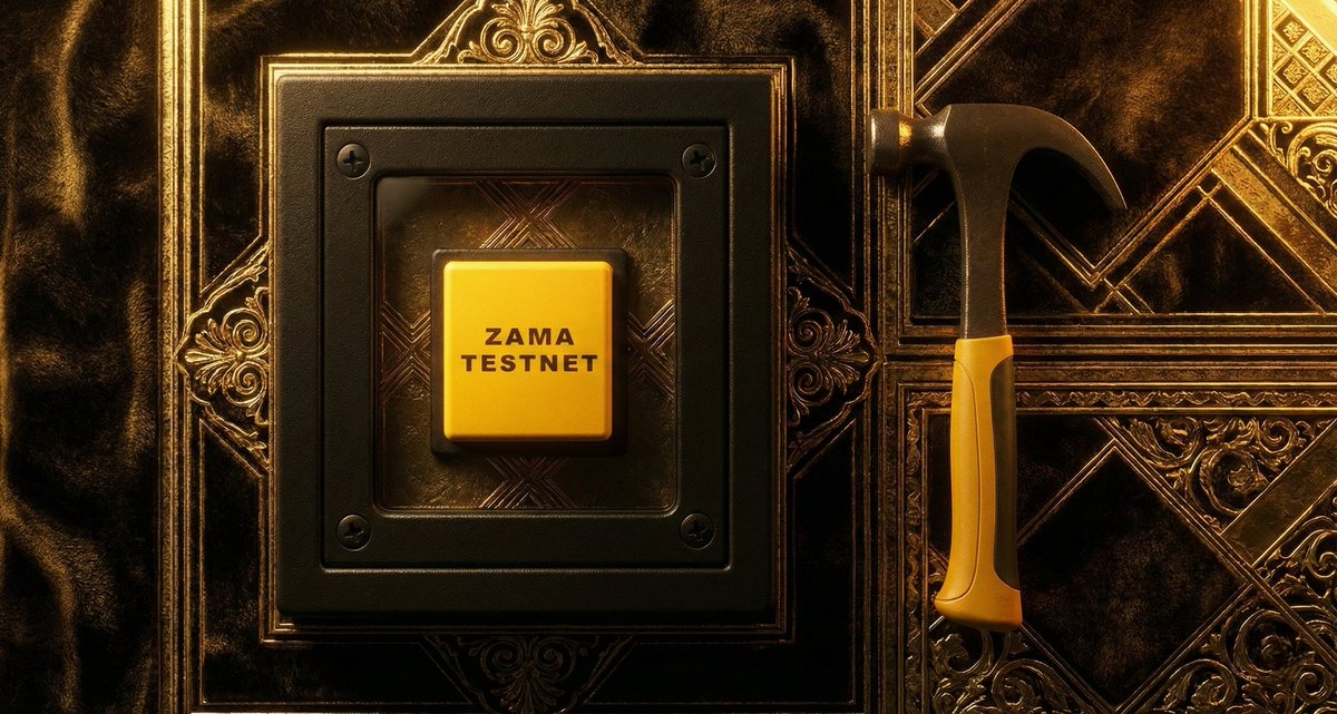 Need a bit support to test the Zama testnet, but please do it calm, no fast spam.
You can try some private tx on this demo site: confidentialtoken.com

• First mint EUROZ
• Then move it into cEUROZ
• Send that cEUROZ to any wallet you like
• After that look the encrypted tx