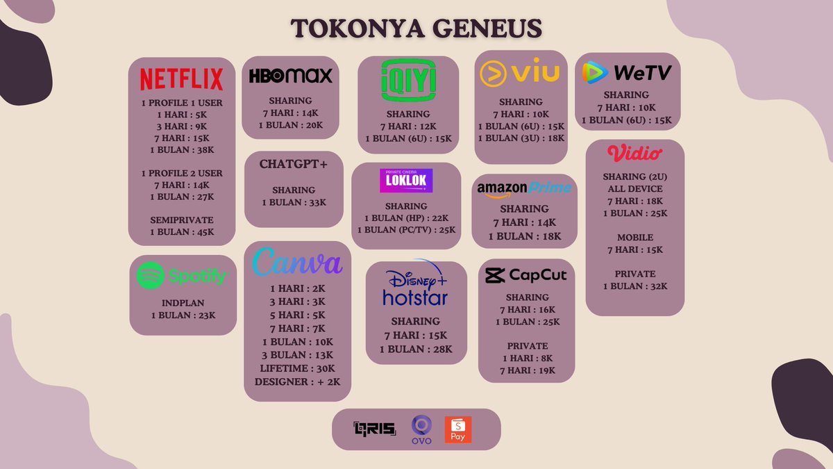 calibrhee's tweet image. adaa kak, mari langsung proses yaa 🙆🏻‍♀️
wa : wa.me/6285778863767

full garansi ✅
testi : bit.ly/testigeneus