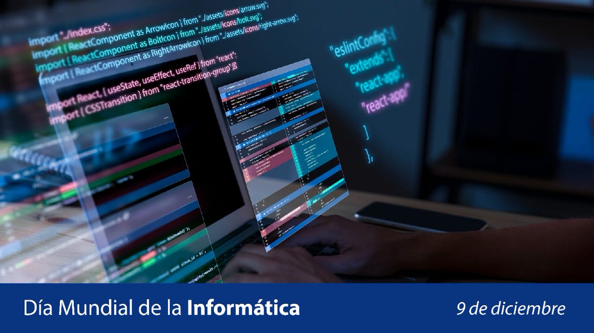 El amor por la informática 📲 nos une como empresa 🥰. 
Hoy celebramos el #DíaMundialDeLaInformática, esta valiosa herramienta creada por el hombre 🧑🏽‍💻👩🏻‍💻que ha transformado nuestras vidas ❤️.