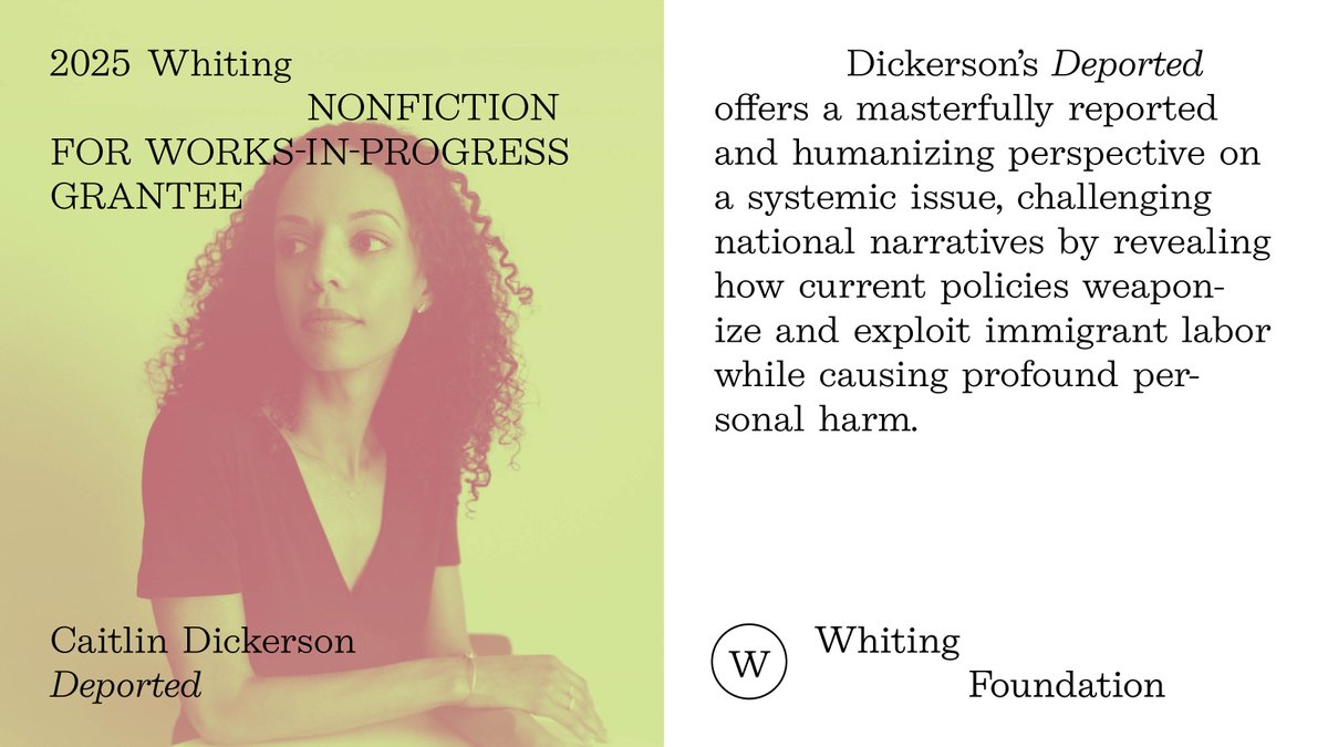 Whiting Foundation tweet media