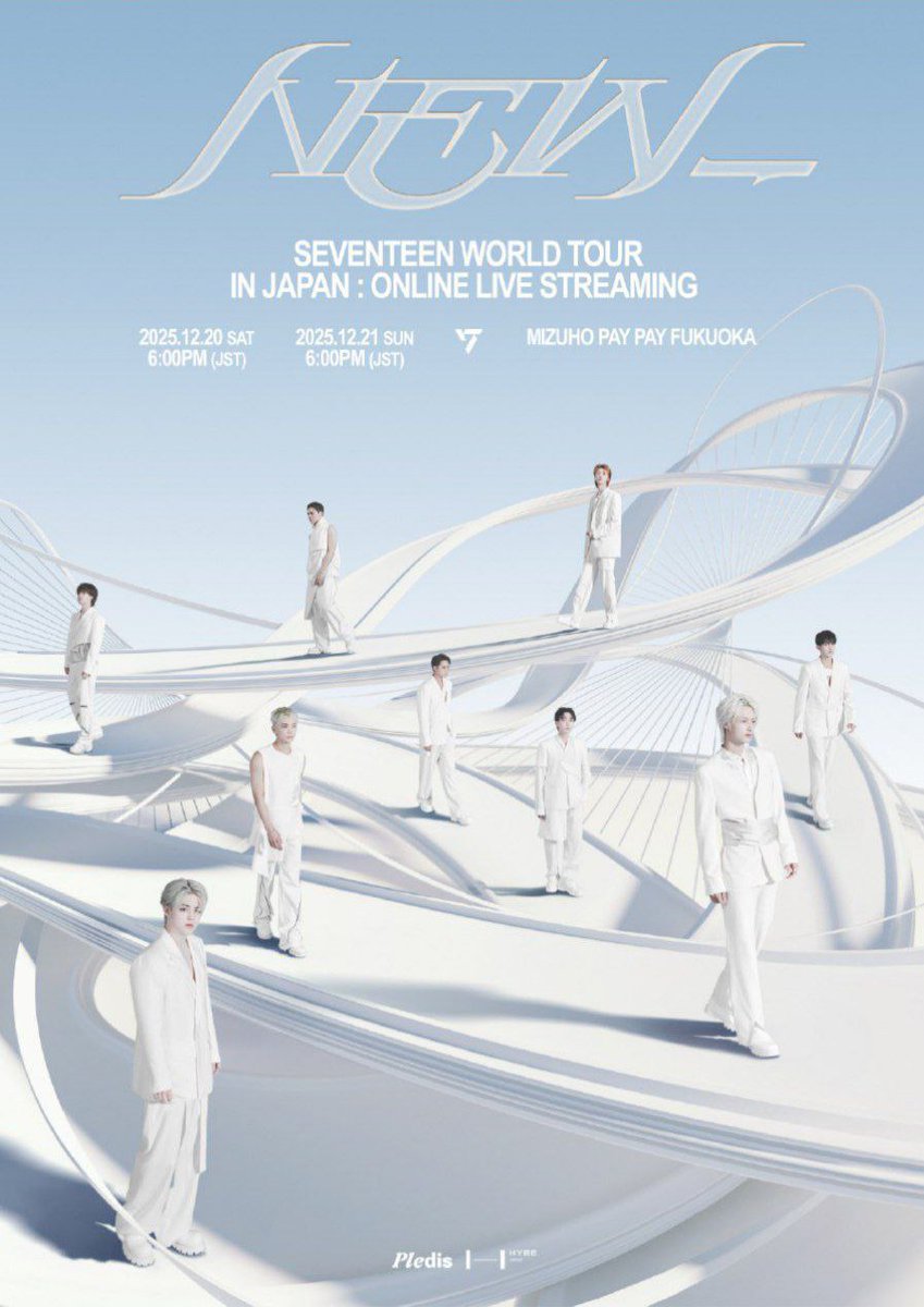 SEVENTEEN WORLD TOUR [NEW_] IN JAPAN 🗓 December 21 & 22, 2025