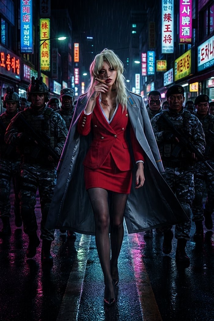 行こうか…同志諸君
撃鉄を起こせ！

BLACK LAGOON：バラライカ
モデル：きつね様