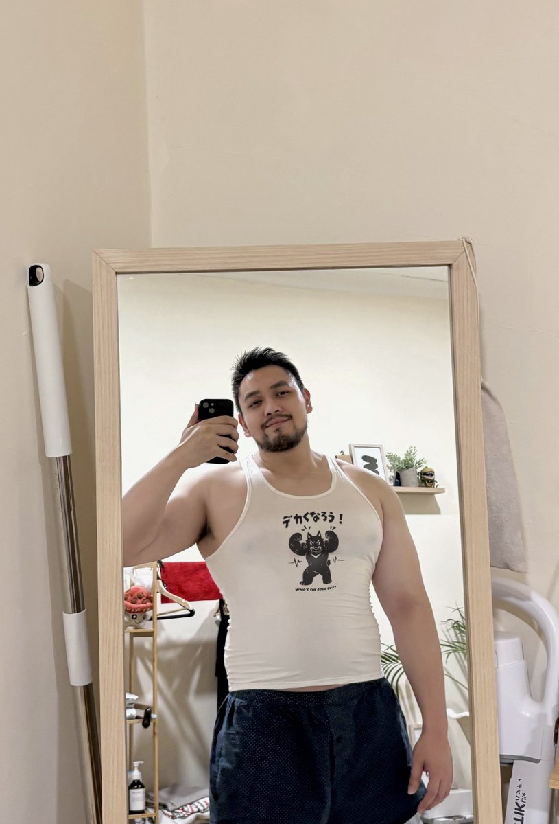 Test-printed my WIP on this old tank top