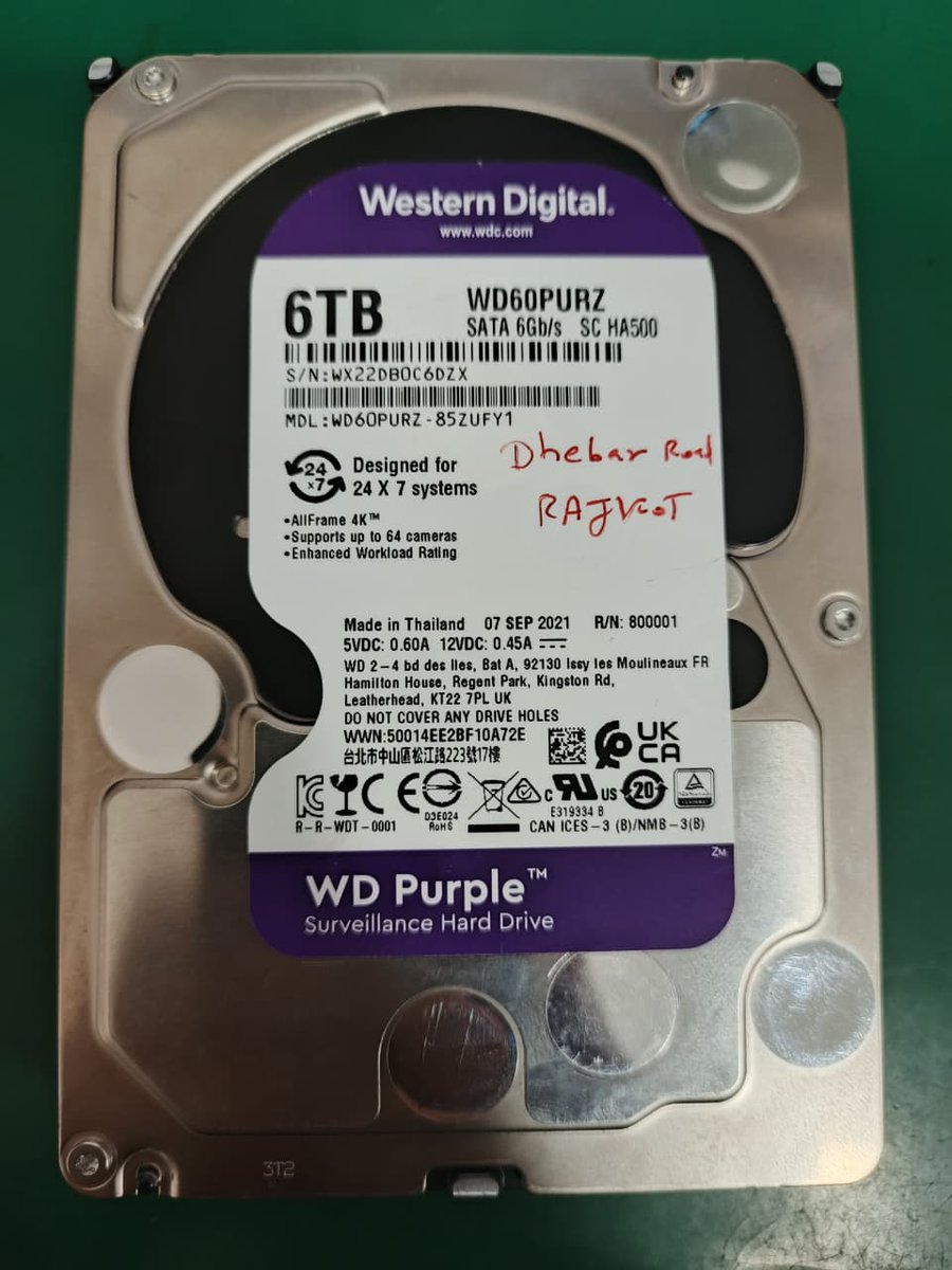 DilipRami26's tweet photo. @WesternDigiCare @westerndigital  i purchased multiple hardisk for office use after 4 years usage one by one all hard drive getting corrupted  and i lost important data and lost my work
This is a very poor quality of brand that has serious issues and requires urgent attention on https://t.co/GqidknutTw