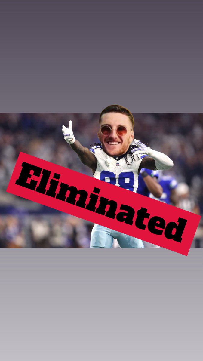 FWFantasyFB's tweet photo. After a defensive player of the year performance @justin_shorbe is eliminated from playoff contention https://t.co/Delr1kkarF