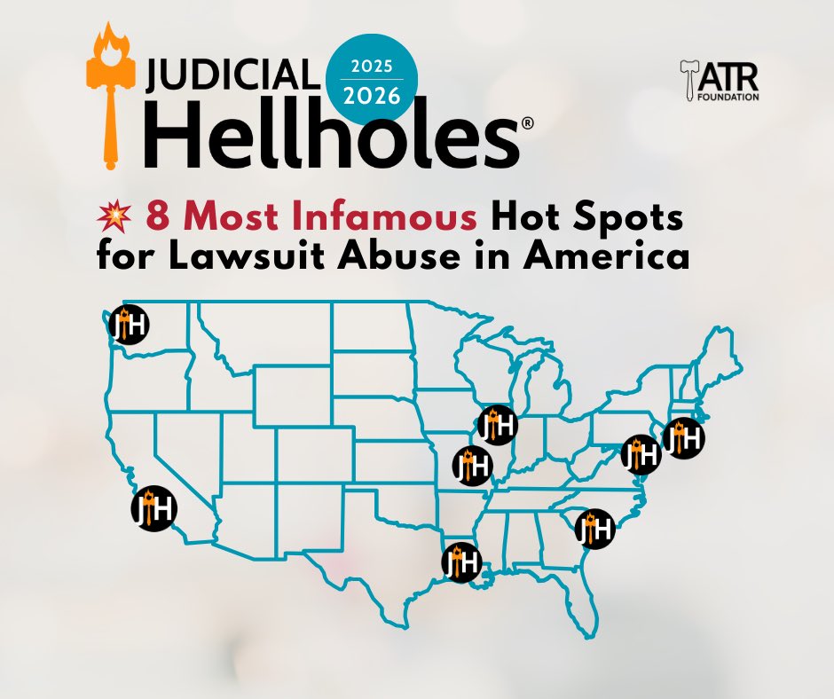 American Tort Reform Association (ATRA) ⚖️ tweet media