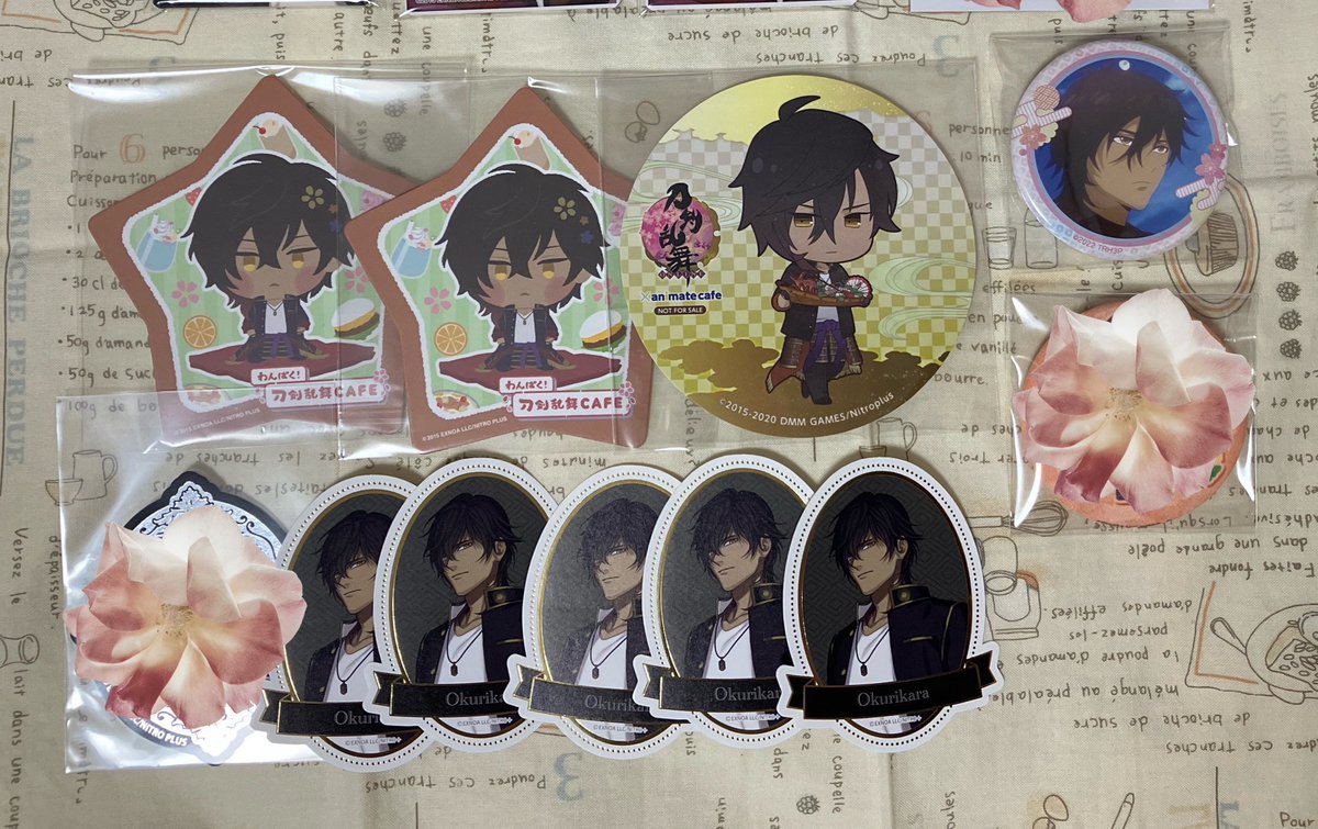 譲渡】刀剣乱舞 わんぱく！ アニカフェ コースター アフタヌーンティー