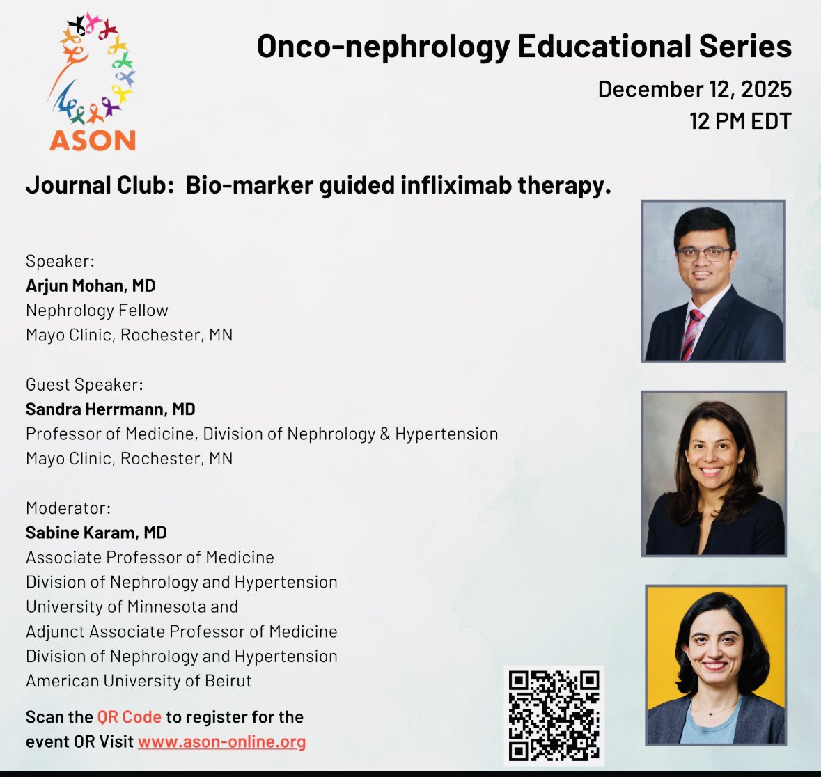 American Society of Onconephrology tweet media