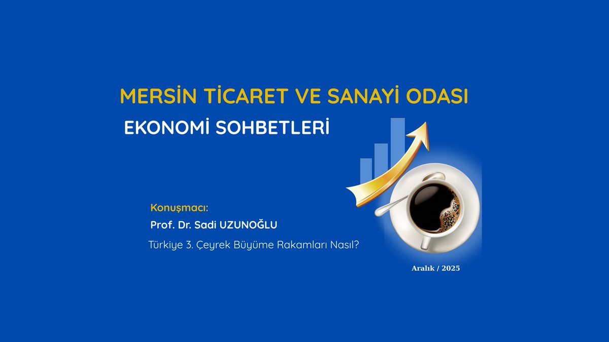 Ekonomist Prof. Dr. Sadi Uzunoğlu ‘Ekonomi Sohbetleri’nde Türkiye’nin büyüme rakamlarını değerlendirdi. 

- Büyümenin motoru finans ve hizmetler sektörü oldu
- Tarım ve sanayide beklenen toparlanma görülmedi
- Toplam talepte artış yok 
- Yüksek faizle ekonomideki harcamaları