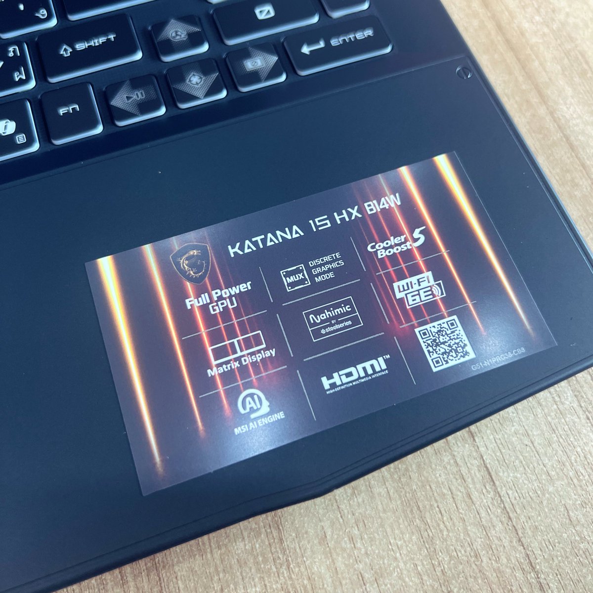 DoctorPatMe's tweet image. คอมใหม่ตัวเครื่องสวยกว่าที่คิดมาก ดีไซน์ถูกใจสุดๆ ไม่ผิดหวังกับเจ้ามังกรแดงจริงๆ 😭

เผื่อมีใครสนใจอยากสอบถามสเปคคร่าวๆคับ

MSI katana 15 HX B14W 

- Intel Core i9-14900hx
- NVIDIA GeForce RTX 5050
- RAM 16 GB ( เพิ่มได้ถึง 64 GB )

ราคา 5x,xxx