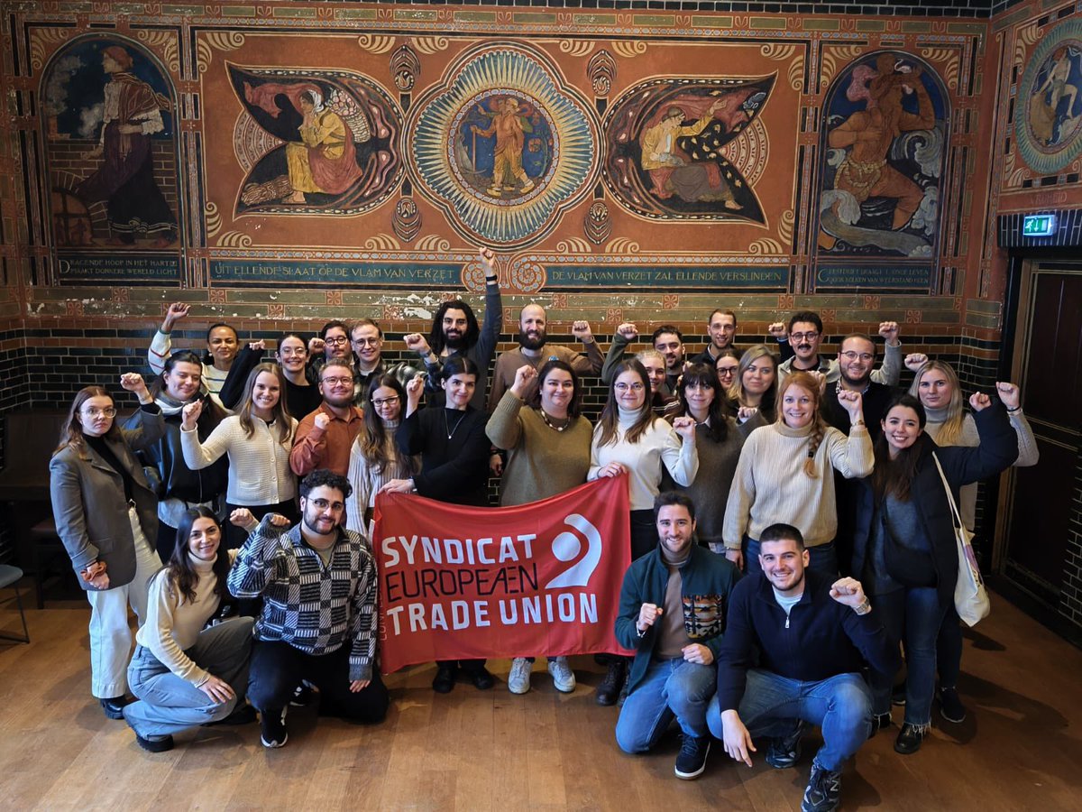 ETUC Youth Committee concludes.

Two days of intense debates.
Two days of combative youth.

✊
