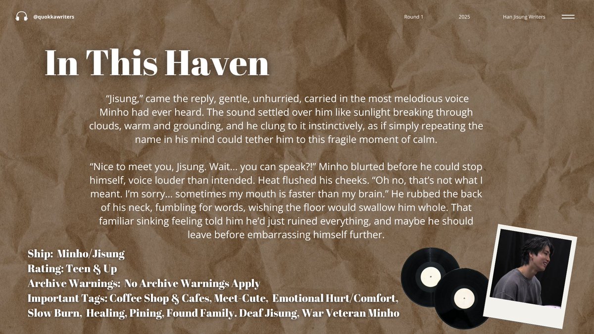 quokkawriters's tweet image. In This Haven

-11,535
-🐿️🐰

🔗archiveofourown.org/works/74013841…