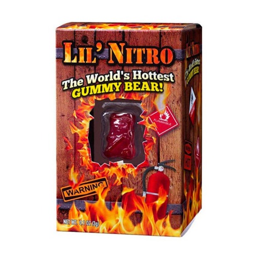 I just received Flamethrower Candy | Lil' Nitro - The World's Hottest Gummy Bear | Default Title from swaglord via Throne. Thank you! throne.com/gyafufu #Wishlist #Throne