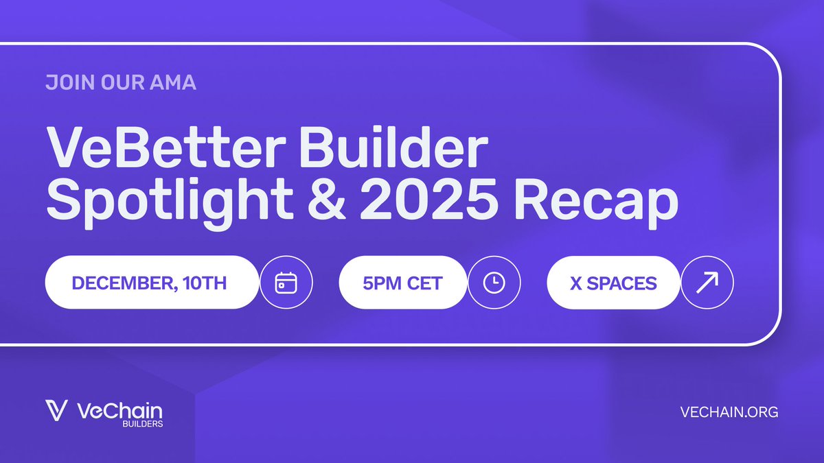 VeChain Builders tweet media