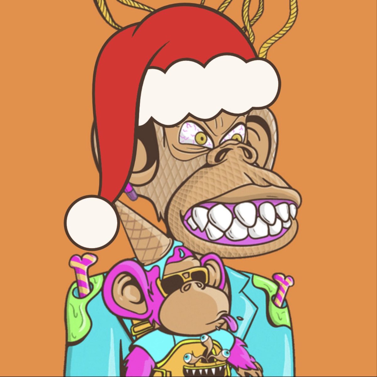 Day 9 of FunMas in the <a href="/FunApes_NFT/">Fun Apes</a> Discord. Wonder what Miss Claus <a href="/jellyqueen_liz/">TheJellyQueen</a> and the Grinch <a href="/Highrishman69/">Highrish🦍</a> have in store for us today. Always fun times. Come join this awesome community.