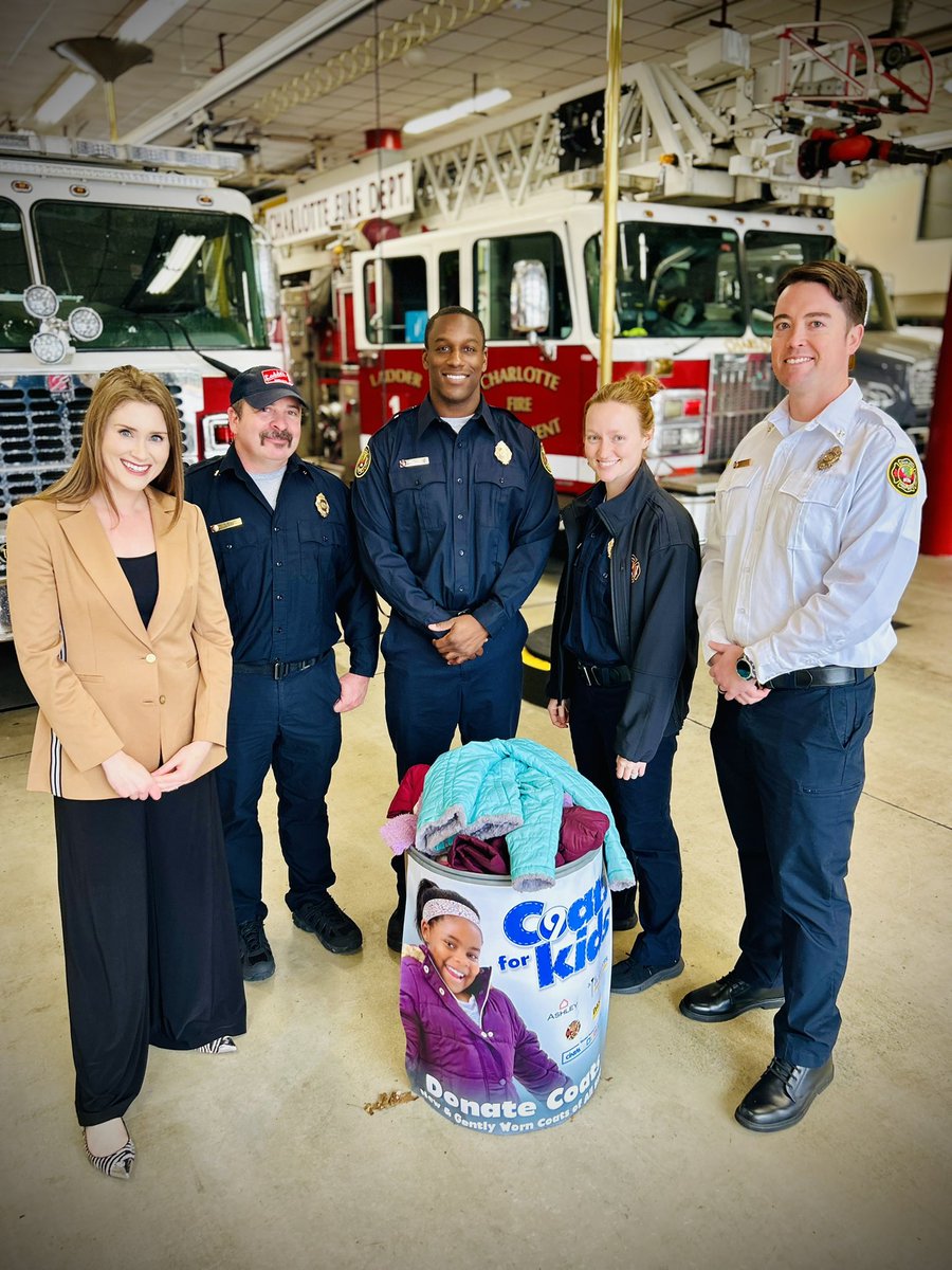 We’re pushing to collect as many coats as possible before the December 17 <a href="/wsoctv/">WSOCTV</a> Coats for Kids community collection day. This is a campaign Charlotte Fire has proudly supported for over a decade, helping families stay warm during cold winter months.

Now through December 31,