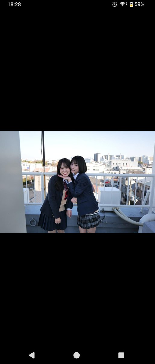 SYUNRA__'s tweet photo. 彩夢ちゃん　桜ちゃん
念願のツーショット
ありがとうございます😭
#マイマジSGAW https://t.co/u1muCNxjNJ