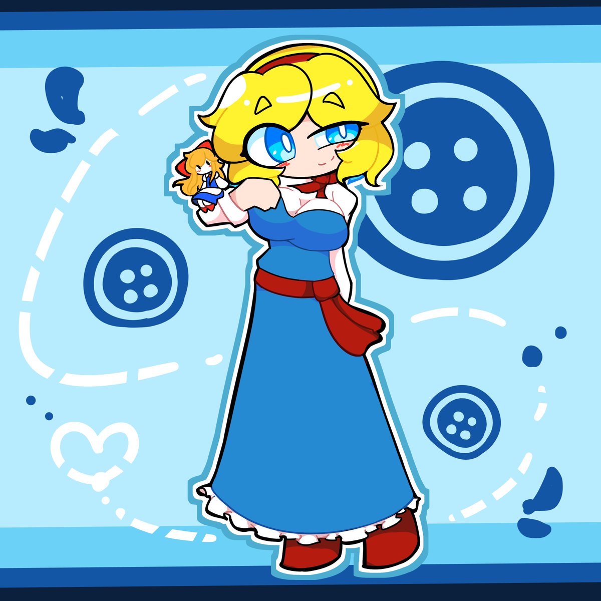 深夜の真剣お絵描き60分一本勝負 アリス・マーガトロイド