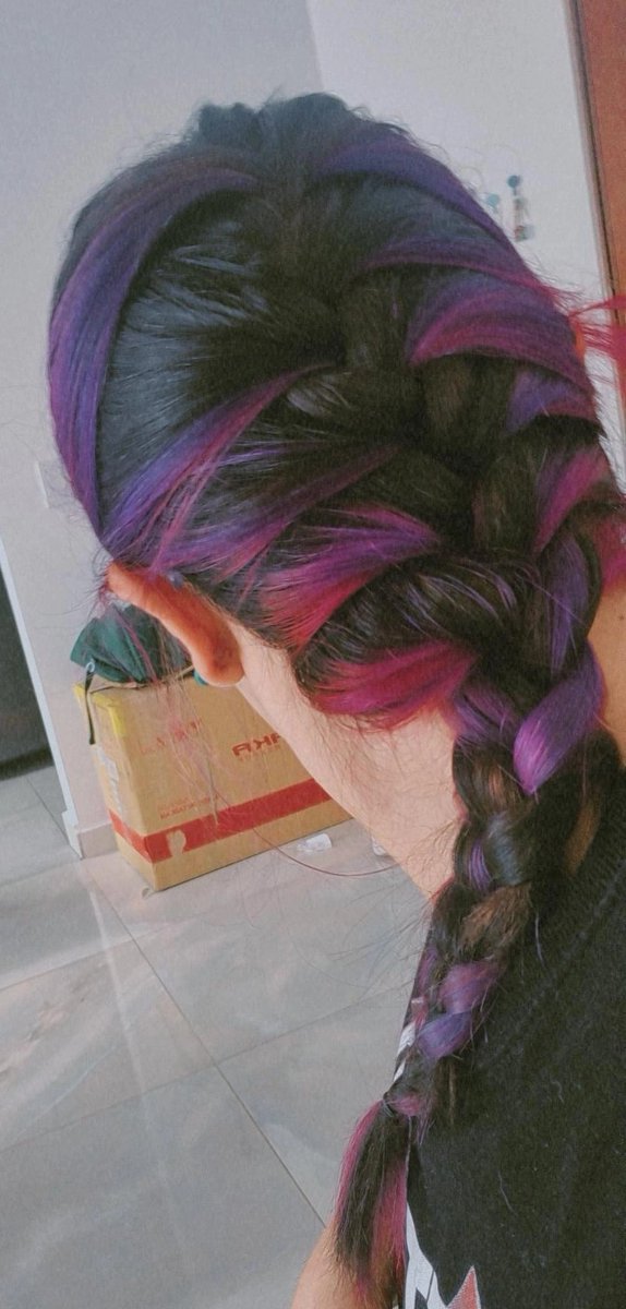 _eritrocito's tweet image. Amo como se me ve el cabello trenzado 💕